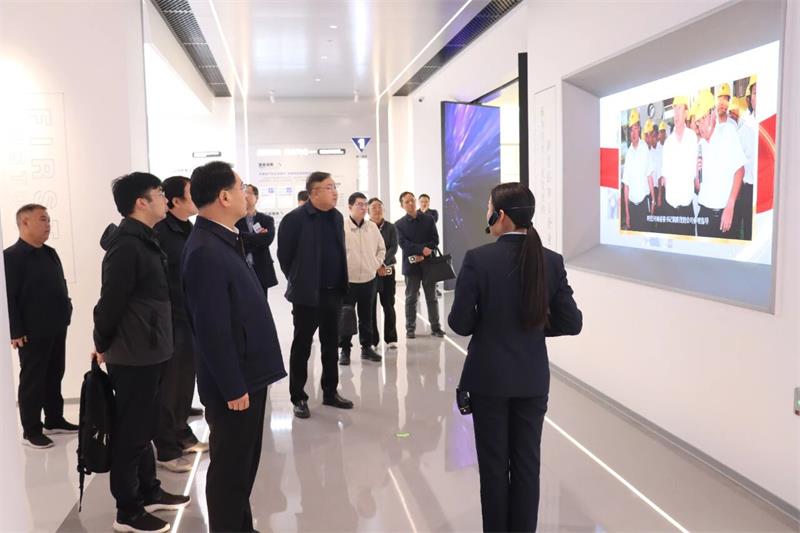 鞏義市委副書記、市長郭程明到明泰鋁業(yè)調研數(shù)智化建設工作